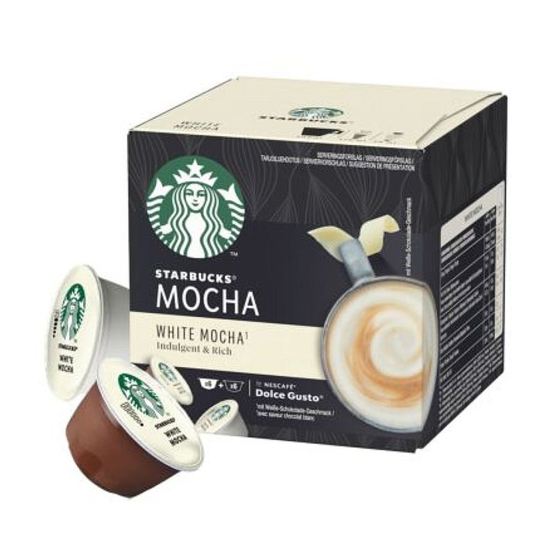 Capsulas De Café White Mocha 12 Unidades - Starbucks