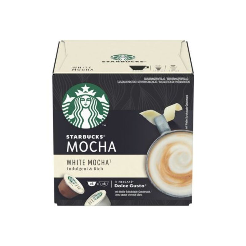 Capsulas De Café White Mocha 12 Unidades - Starbucks