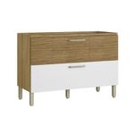 Mueble Base De Cocina De 120x51.8x84.5 Cm - Kits Parana