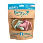 Set De Pepes De Silicón Rosado Y Verde 0-6 M - Dr. Browns