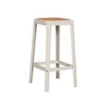 Banco Alto Lenox Café de 30x30x65 Cm - Zmobili