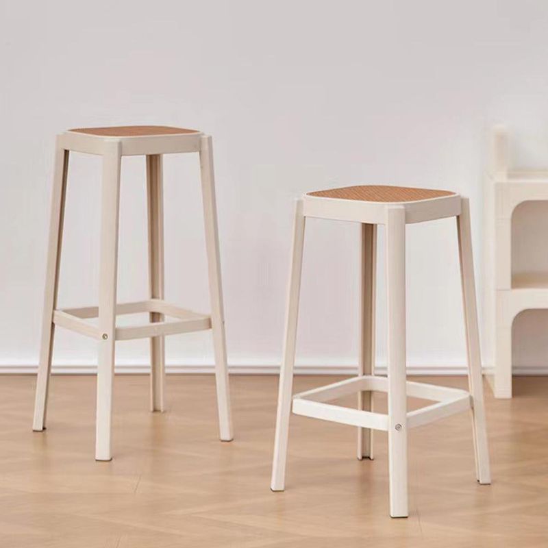 Banco Alto Lenox Café de 30x30x65 Cm - Zmobili