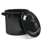 Olla Recta Alta 25 Negro