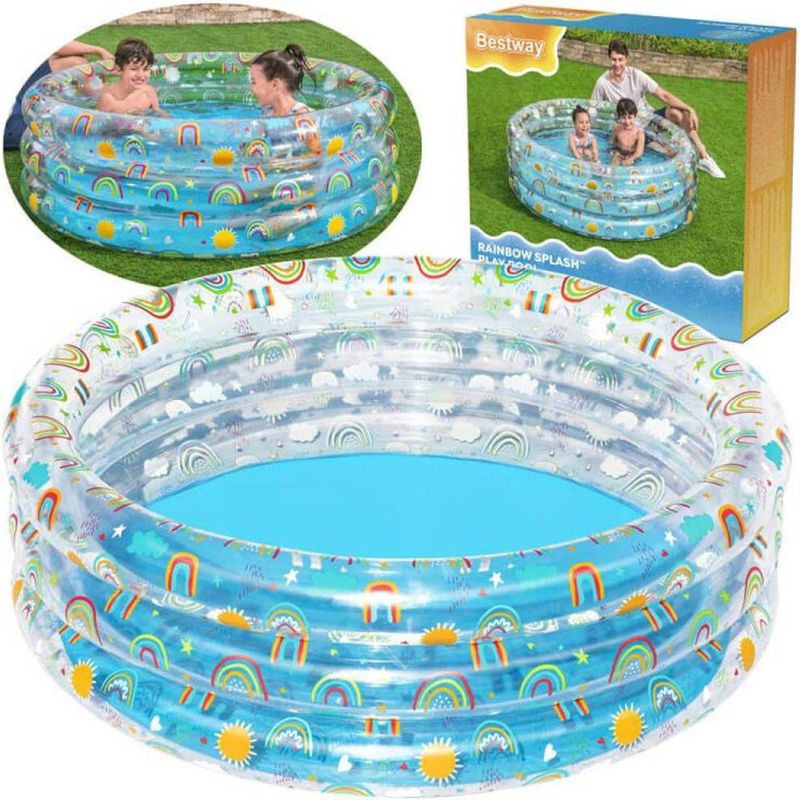 BestWay - Plato de ducha para bebé, Piscinas Hinchables