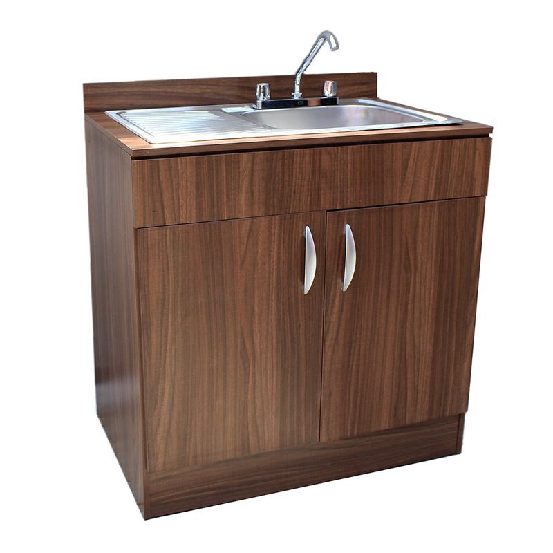 Mueble de Cocina Liverpool Izquierdo Nogal Páramo