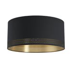 Lámpara De Techo Esteperra E27 1X40W Negro - Eglo