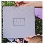 Álbum De Bebé Mis Primeros Cinco Años Gris - Baby Monat