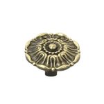Halador Botón Latón Mate 3.53x2.21 Cm - Fincsa