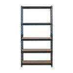 Estante De Metal Y Madera De 5 Niveles 152x76x30 Cm - Ace