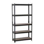 Estante De Metal Y Madera De 5 Niveles 152x76x30 Cm - Ace