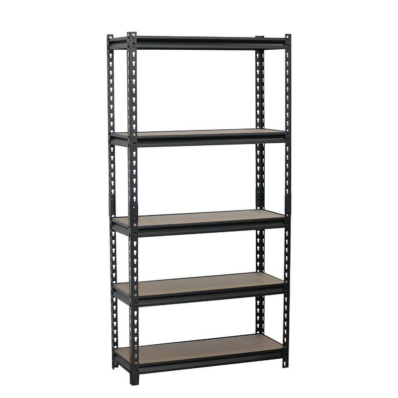 Estante De Metal Y Madera De 5 Niveles 152x76x30 Cm - Ace