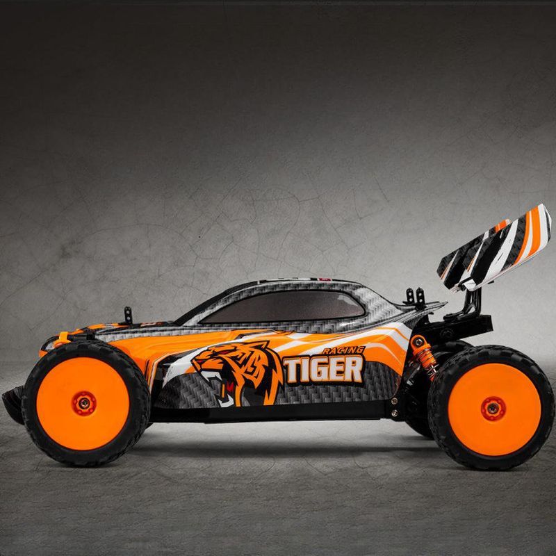 Carro Tiger Sand Buggy A Control Remoto Naranja - Zingo Racing