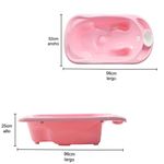 Bañera Con Pedestal Rosada - Premium Baby