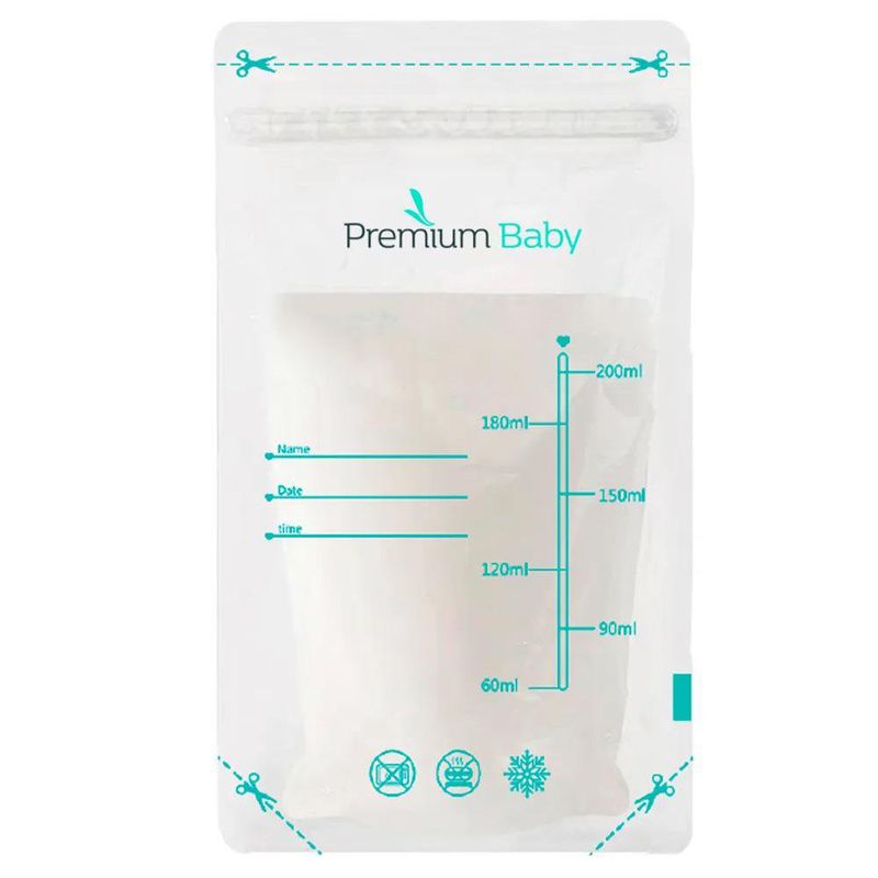 Bolsa para Almacenamiento de Leche Materna 30 Unid Premium Baby