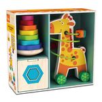 Set De Juego Jirafa De Madera 3 En 1 - Benic