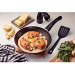 Sartén Con Espátula Paris De 26 Cm Negro - Tramontina