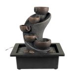 Fuente Con Luz Cascad de Jarrones De 23x17.5x27 Cm - Concepts