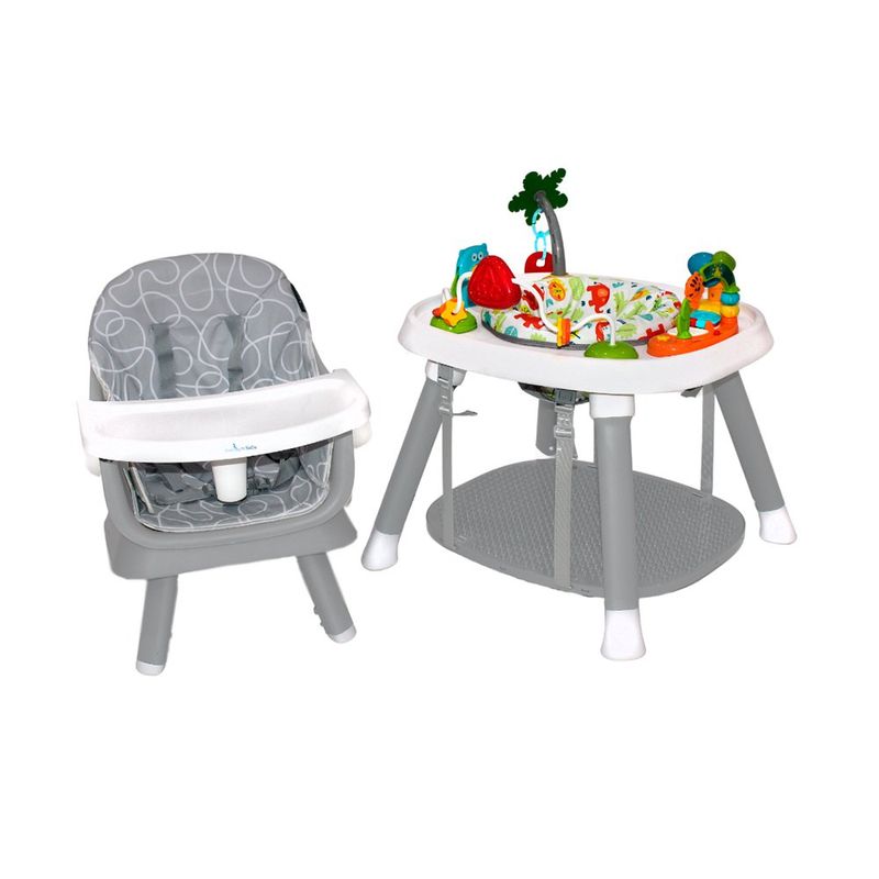 Silla De Comer Gris 7 En 1 - Premium Baby