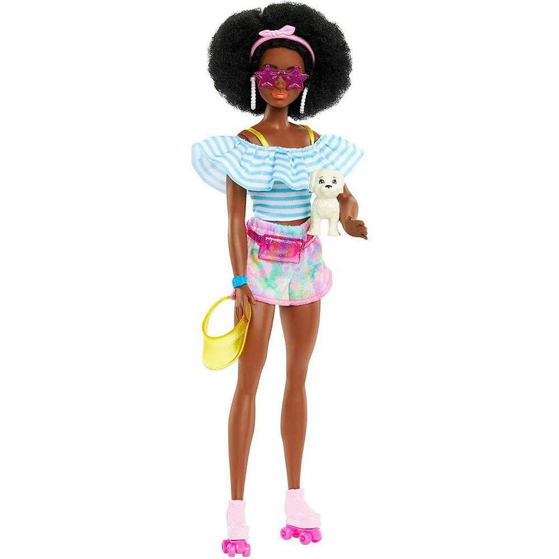 Muñeca Day & Play Con Patines - Barbie