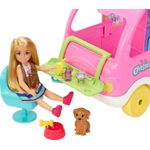 Set De Juego Muñeca Chelsea Camper 2 En 1 - Barbie