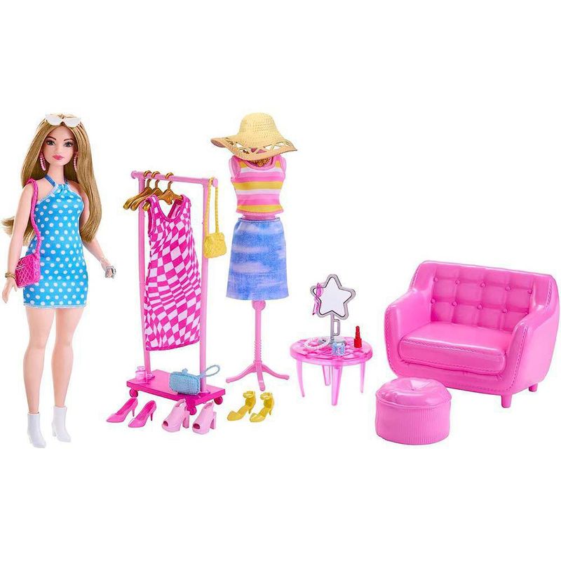 Muñeca Salón De Belleza Con Accesorios - Barbie - Cemaco