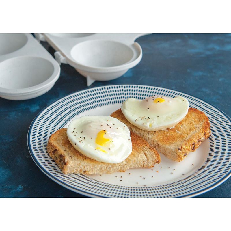 Molde Para Hacer Huevos En Microondas Poacher - Nordic Ware