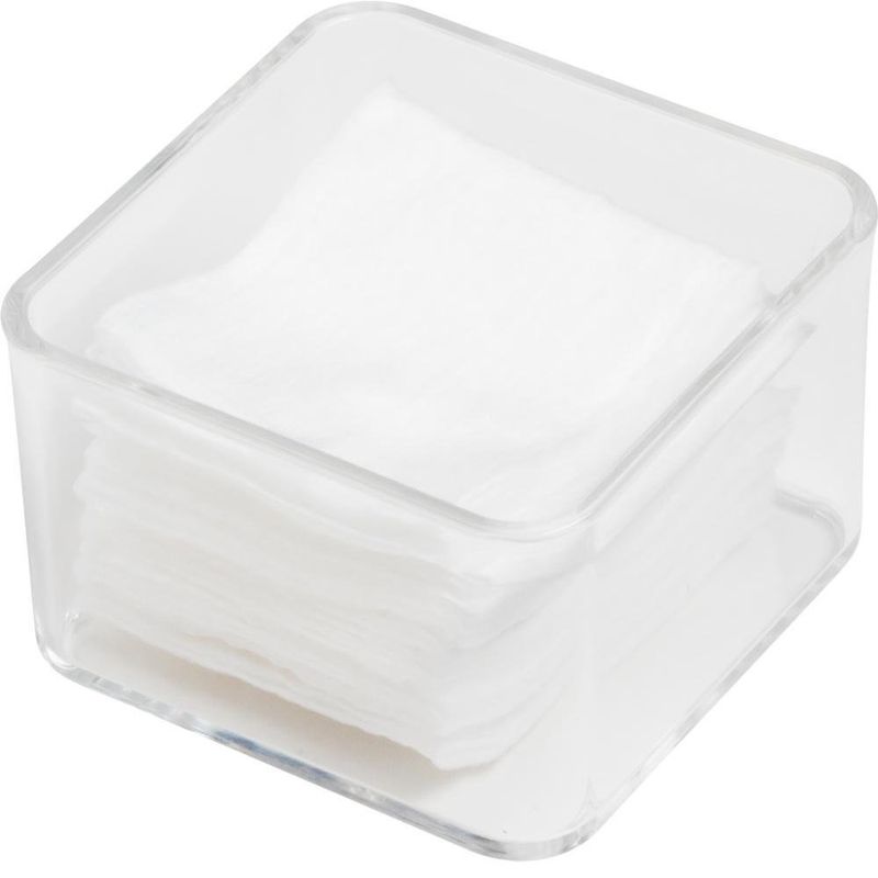 Caja De Cosméticos Transparente 7.6x5x7.6 cm - Sensea