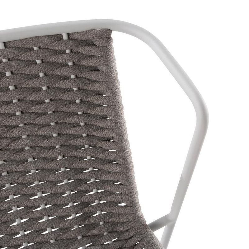 Silla Con Brazo Aida Alu Gris - Naterial