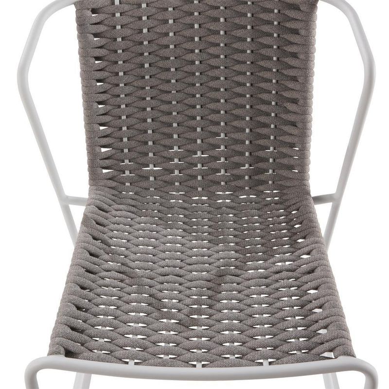 Silla Con Brazo Aida Alu Gris - Naterial