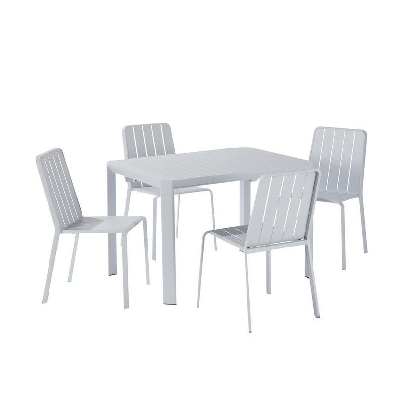 Silla Lima Alu Blanca - Naterial