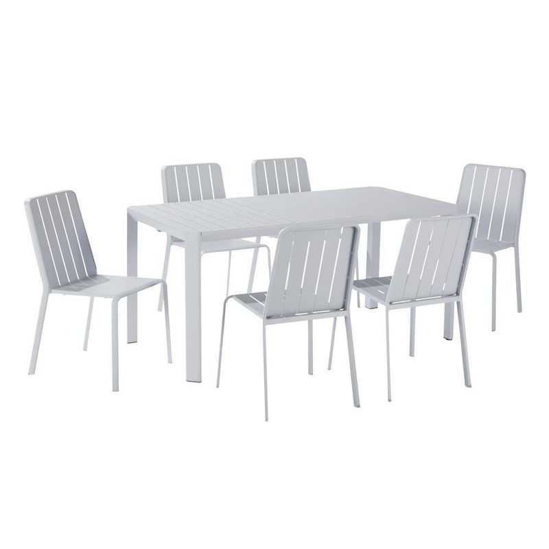 Silla Lima Alu Blanca - Naterial