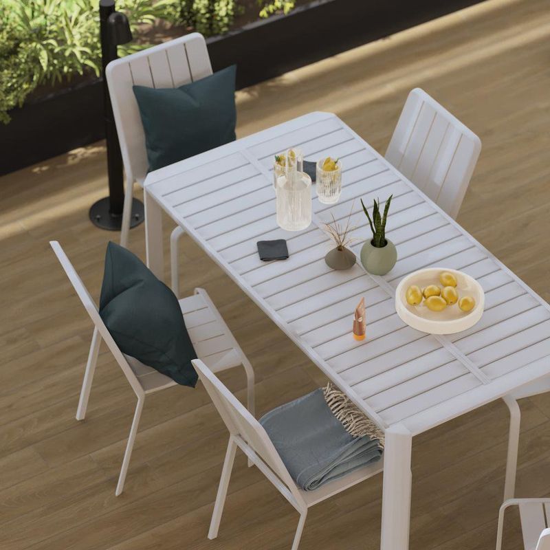 Silla Lima Alu Blanca - Naterial