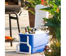 Hielera Cuadrada Azul 36 L