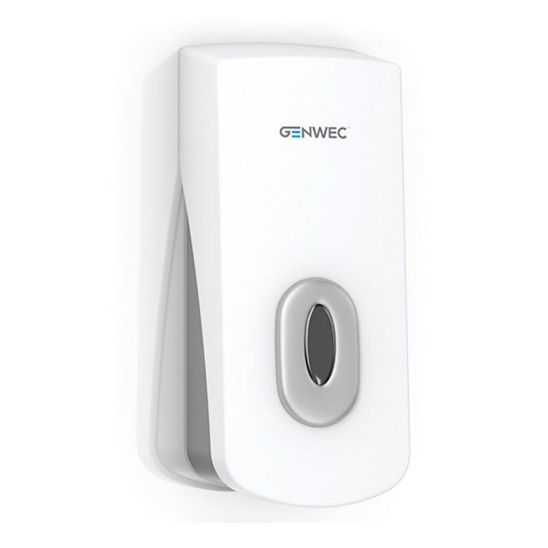 Dispensador De Jabón Líquido Blanco 1000 Ml - Genwec