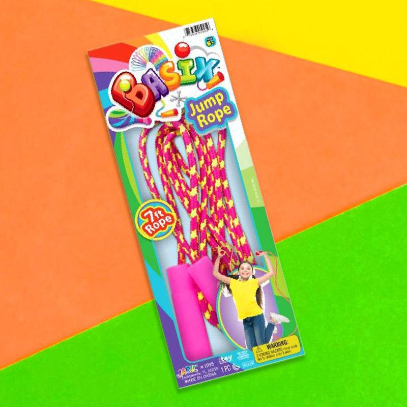 Cuerdas Para Saltar Basix Colores Surtidos - Ja-ru