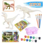 Set De Pintura Dinosaurios 20 Pzas