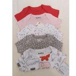 Set De 5 Bodies Para Niña Talla 6-9 Meses - Cantel