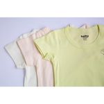 Set De 3 Bodies De Algodón Para Niña Talla  0 - 12 Meses  - Cantel