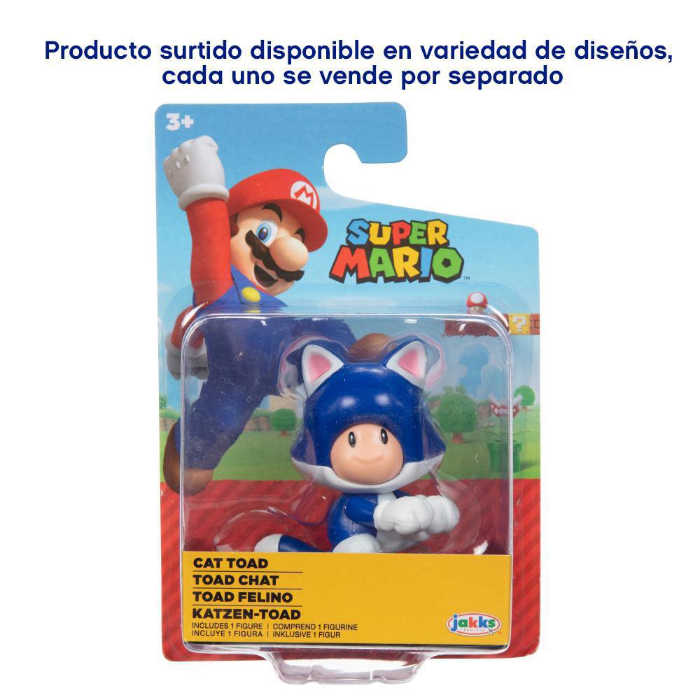 SUPER MARIO Figura de acción de 2.5 pulgadas de cadena Chomp juguete