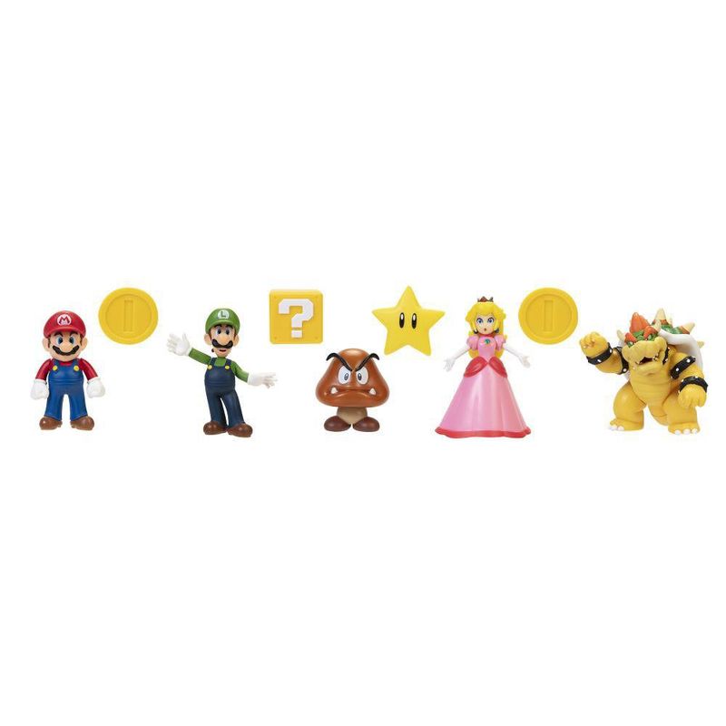 Set de Juego Mario Bros Figuras de 2.5 Pulgadas