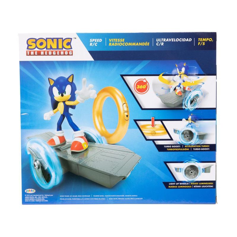 Vehículo Giratorio A Control Remoto - Sonic
