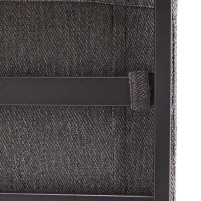 Sillón de Exterior Negro 1 Persona 82x61x82 Cm - Naterial