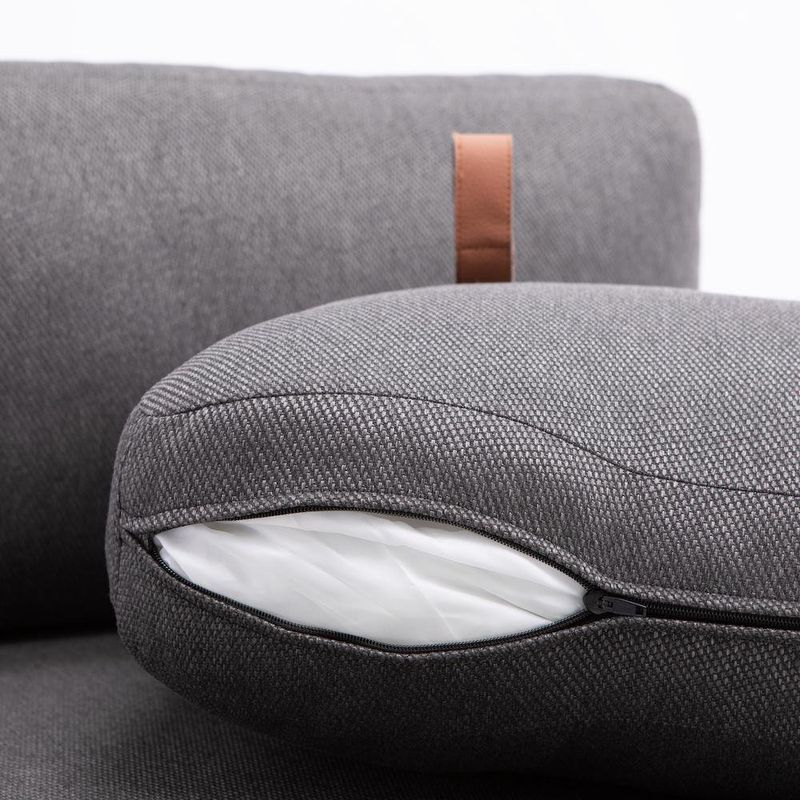 Sillón de Exterior Negro 1 Persona 82x61x82 Cm - Naterial