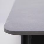 Mesa de Comedor Extensible Negra - Naterial