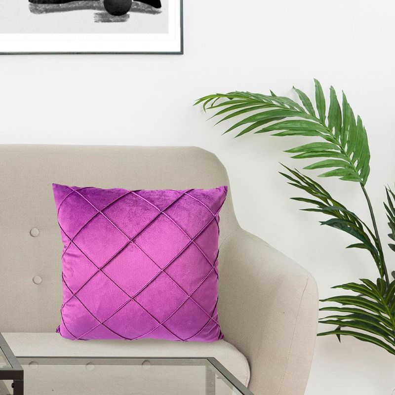 Cojín Relleno 45X45 Cm Morado - Viva
