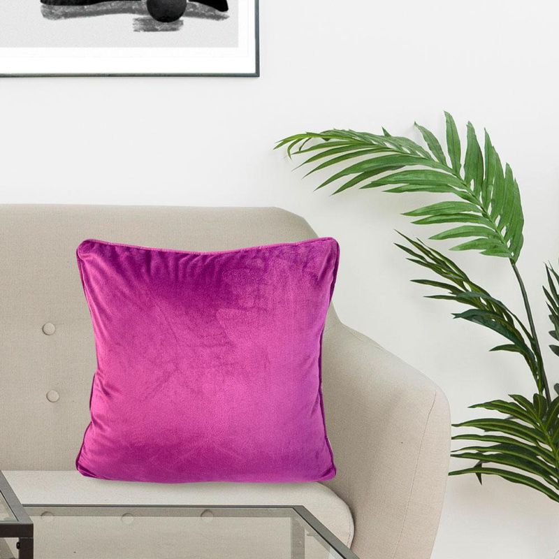Cojín Relleno 40X40 Cm Morado - Viva