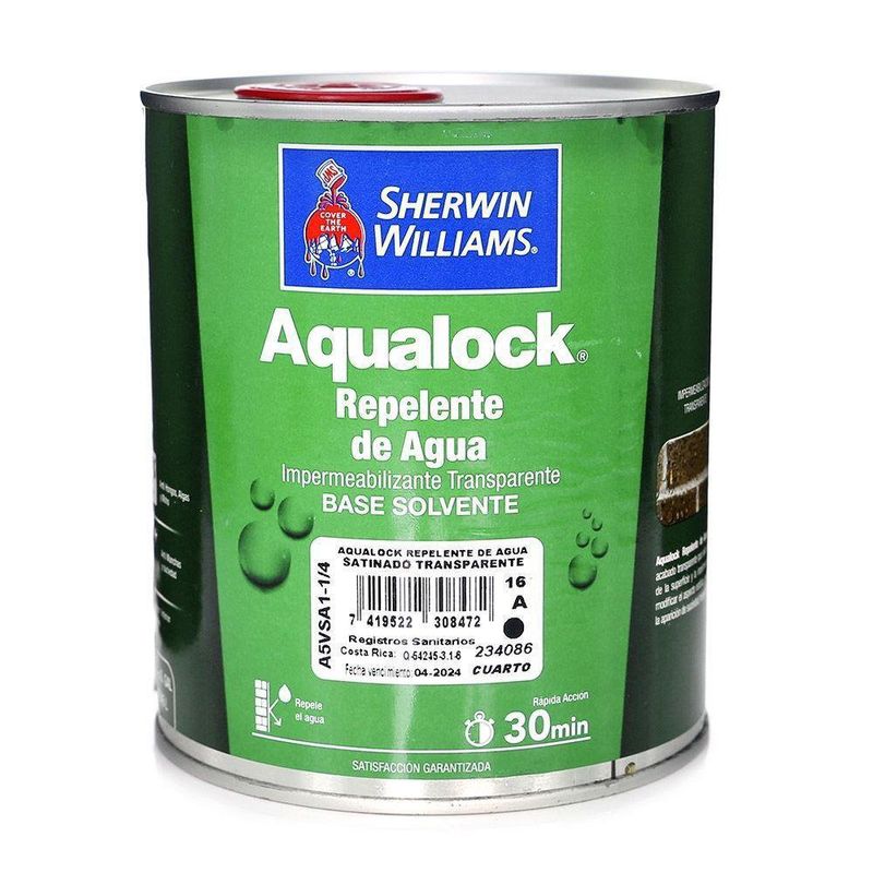 Aqualock Repelente Base Silicón 1/4 Gal - Sherwin Williams