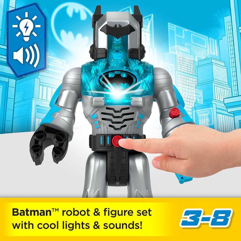 Robot Articulado De Batman Dc Super Friends - Imaginext