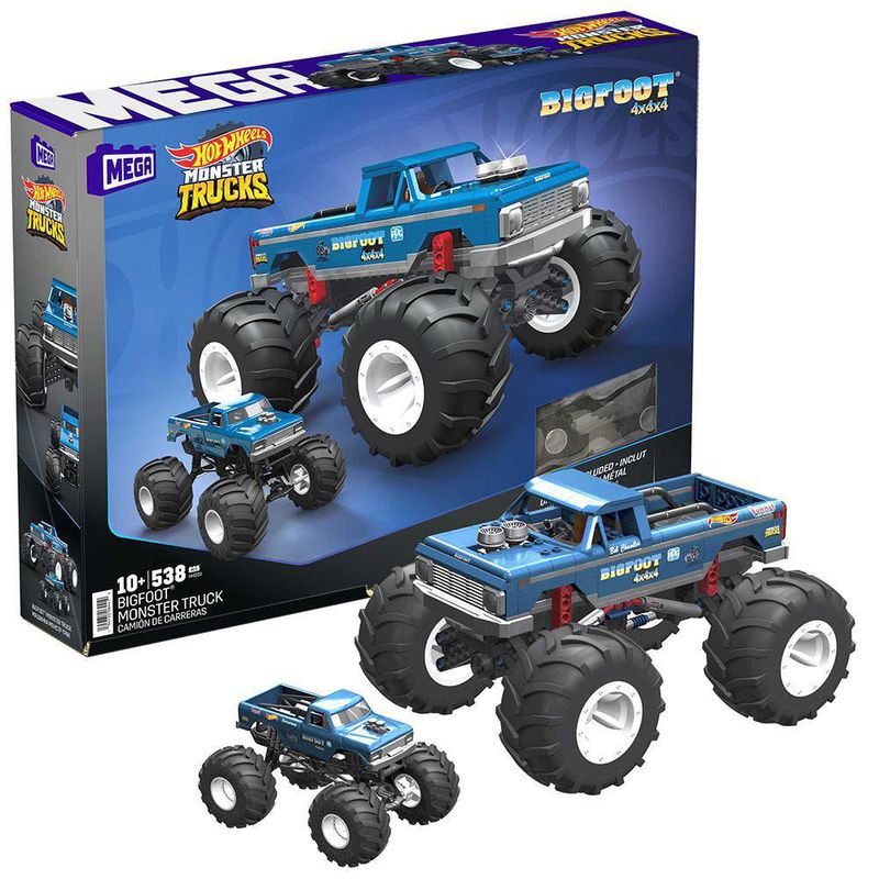 Vehículo Mega Monster Truck Bigfoot 4X4 - Hot Wheels - Cemaco