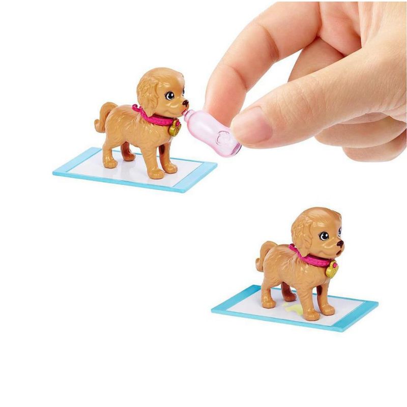 Puppy rescue barbie juego top